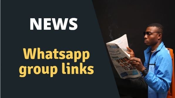 News WhatsApp group links 2021 | Join active groups